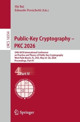 Cover of Public-Key Cryptography – PKC 2026