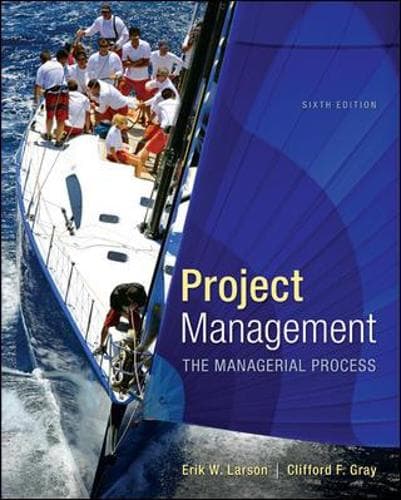 Cover of Project Management: The Managerial Process with MS Project