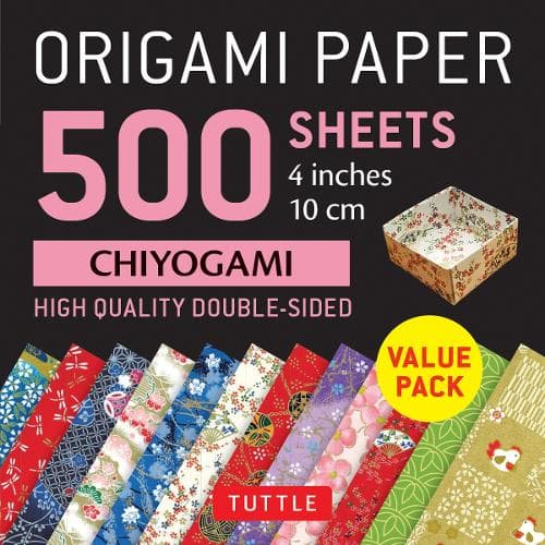 Cover of Origami Paper 500 sheets Chiyogami Patterns 4" (10 cm)