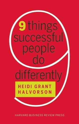 Cover of Nine Things Successful People Do Differently