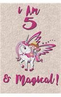 Cover of I am 5 & Magical! Journal