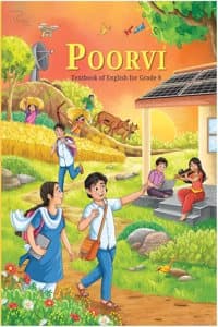 Cover of 873 Poorvi, Textbook of English for Grade 8