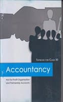 Cover of Accountancy Textbook Not-for-Profit Organisation and Partnership Accounts for Class - 12- 12117