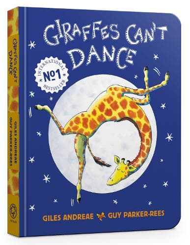 Cover of Giraffes Can't Dance Cased Board Book