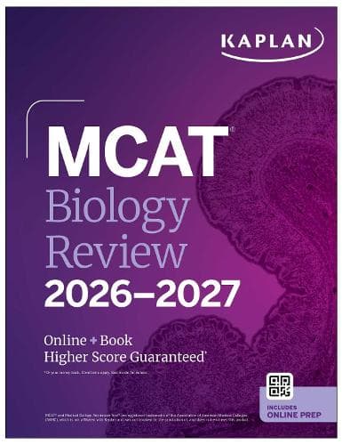 Cover of MCAT Biology Review 2026-2027