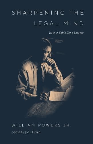 Cover of Sharpening the Legal Mind