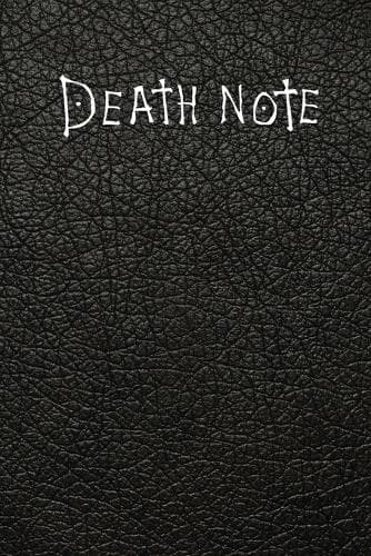 Cover of Death Note Notebook