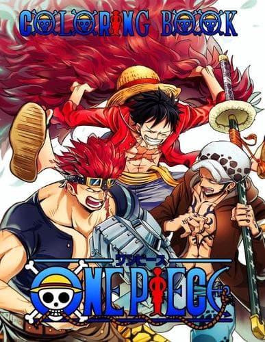 Cover of One Piece Coloring Book