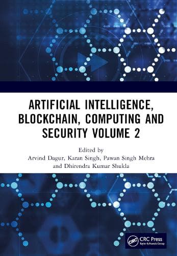 Cover of Artificial Intelligence, Blockchain, Computing and Security Volume 2