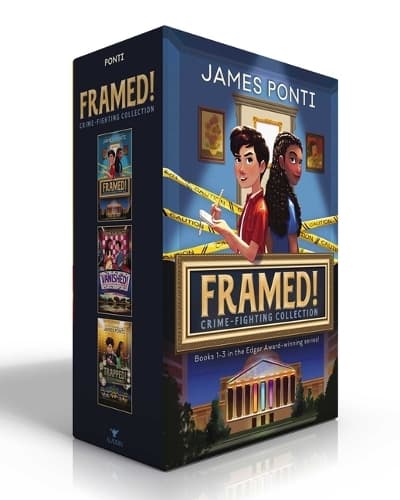 Cover of Framed! Crime-Fighting Collection (Boxed Set): Framed!; Vanished!; Trapped!(Framed!)