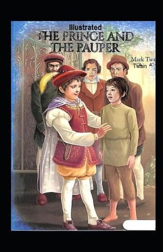 Cover of The Prince and the Pauper Illustrated