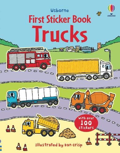 Cover of First Sticker Book Trucks: (First Sticker Books)