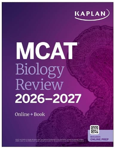 Cover of MCAT Biology Review 2026-2027