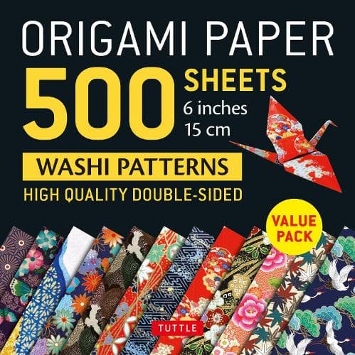 Cover of Origami Paper 500 sheets Japanese Washi Patterns 6" (15 cm)