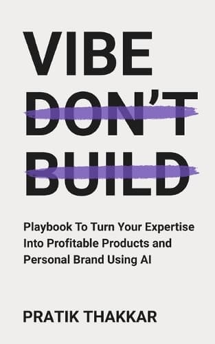Cover of Vibe, Don't Build