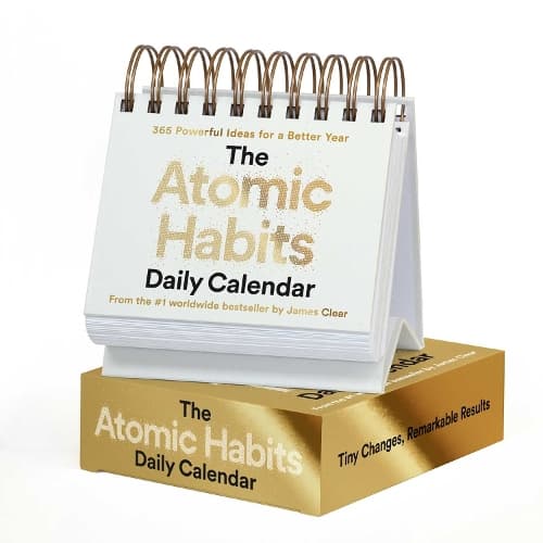 Cover of The Atomic Habits Daily Calendar