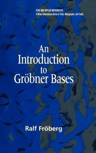 Cover of An Introduction to Gröbner Bases