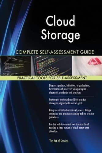 Cover of Cloud Storage Complete Self-Assessment Guide