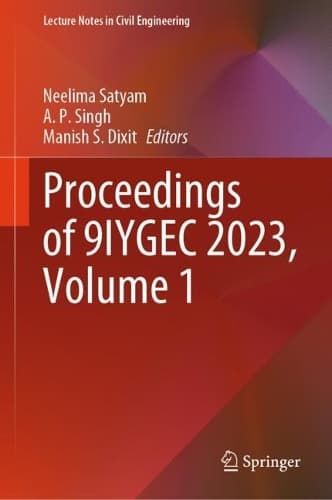 Cover of Proceedings of 9IYGEC 2023, Volume 1
