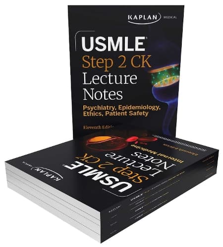 Cover of USMLE Step 2 CK Lecture Notes, Eleventh Edition: 5-Book Clinical Review (2026-2027)