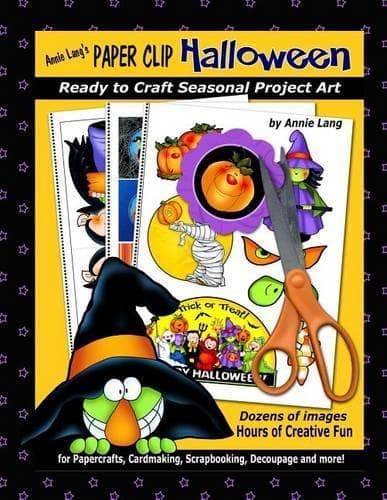Cover of Annie Lang's Paper Clip Halloween