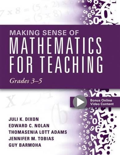 Cover of Making Sense of Mathematics for Teaching, Grades 3-5
