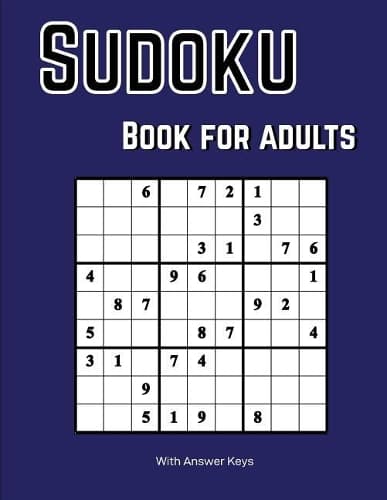 Cover of Sudoku Books for Adults