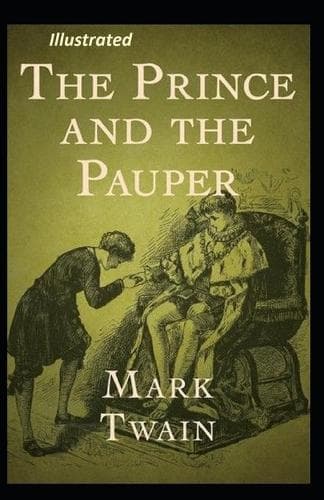 Cover of The Prince and the Pauper Illustrated