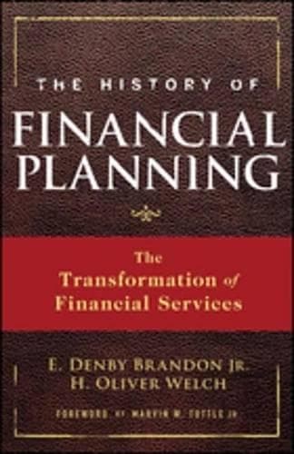 Cover of The History of Financial Planning