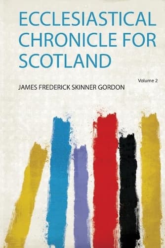 Cover of Ecclesiastical Chronicle for Scotland