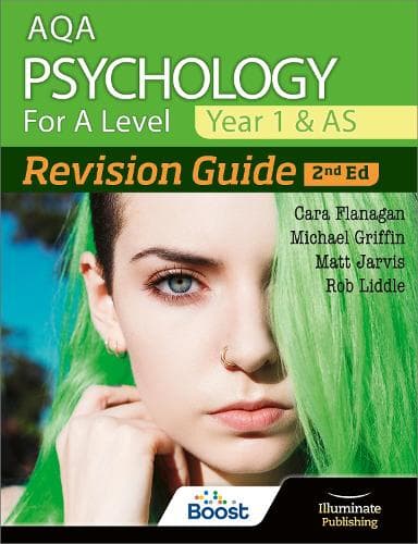 Cover of AQA Psychology for A Level Year 1 & AS Revision Guide: 2nd Edition
