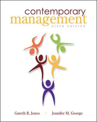 Cover of Contemporary Management