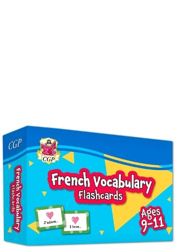Cover of French Vocabulary Flashcards for Ages 9-11 (with Free Online Audio)