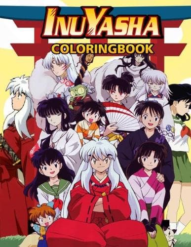 Cover of Inuyasha Coloring Book