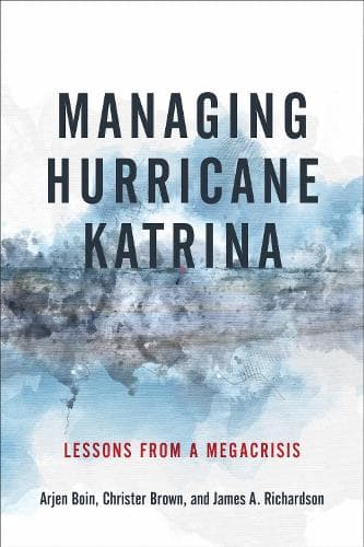 Cover of Managing Hurricane Katrina
