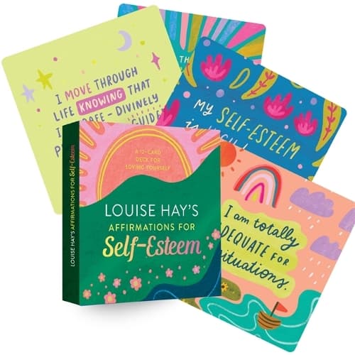 Cover of Louise Hay's Affirmations for Self-Esteem