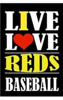 Cover of Live Love REDS Baseball