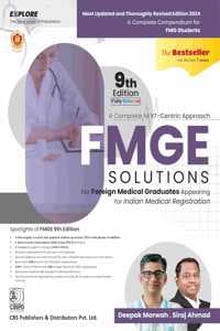 Cover of Fmge Solutions for Foreign Medical Graduates Appearing for India Medic