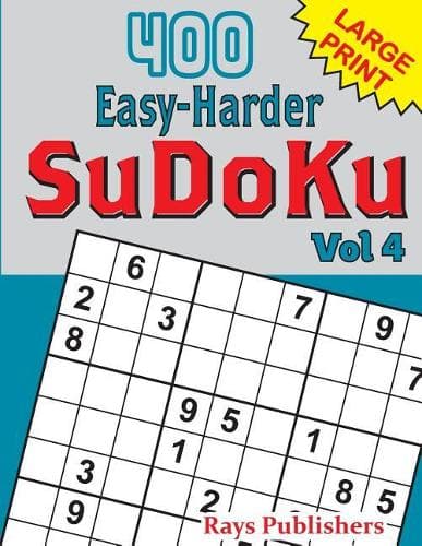 Cover of 400 Easy-Harder SuDoKu Vol 4