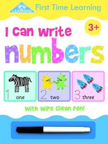 Cover of FTL Wipe Clean I Can Write Numbers