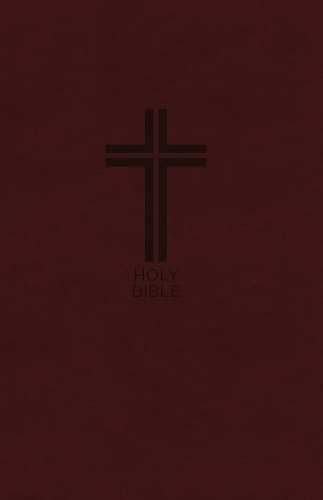 Cover of NKJV, Value Thinline Bible, Burgundy Leathersoft, Red Letter, Comfort Print