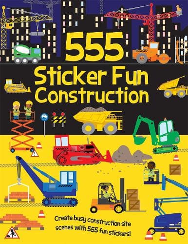 Cover of 555 Sticker Fun Construction