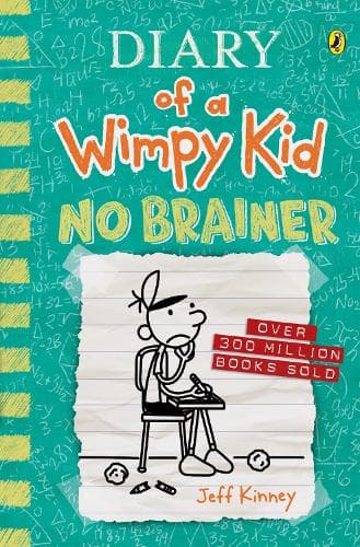 Cover of No Brainer: Diary of a Wimpy Kid (18)