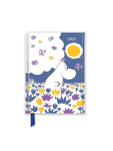Cover of Moomin Among the Flowers 2025 Luxury Pocket Diary Planner - Week to View