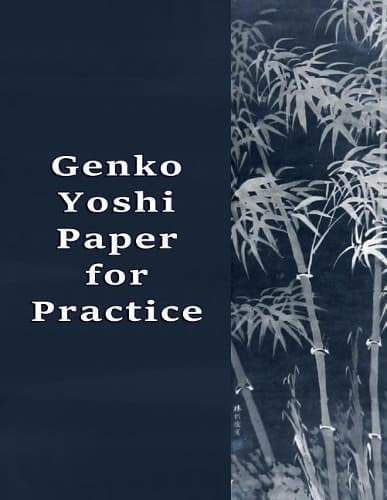 Cover of Genko Yoshi Paper for Practice: Kanji and Kana Writing Practice Paper for Learning and Writing Practice of Japanese Characters.
