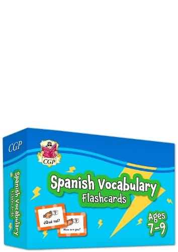 Cover of Spanish Vocabulary Flashcards for Ages 7-9 (with Free Online Audio)