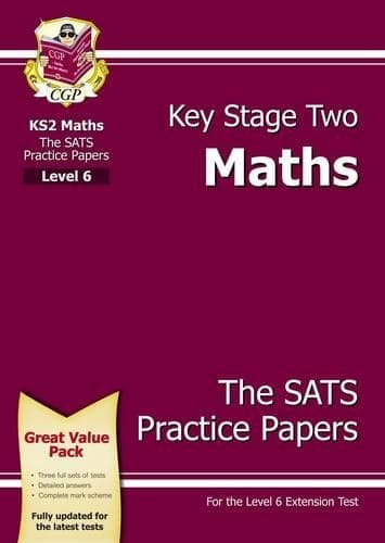 Cover of KS2 Maths SATs Practice Papers - Level 6