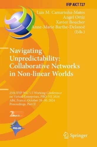 Cover of Navigating Unpredictability: Collaborative Networks in Non-linear Worlds