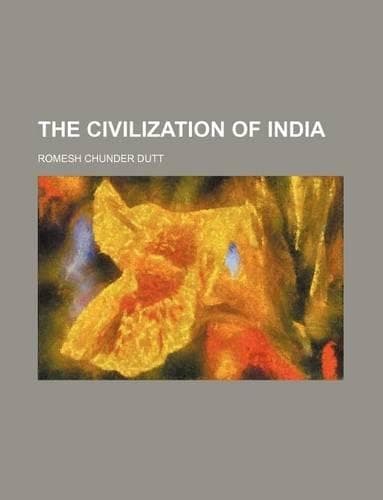 Cover of The Civilization of India