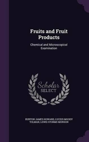 Cover of Fruits and Fruit Products